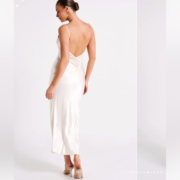 MESHKI Kiko Dress Ivory - Picture 5 of 5